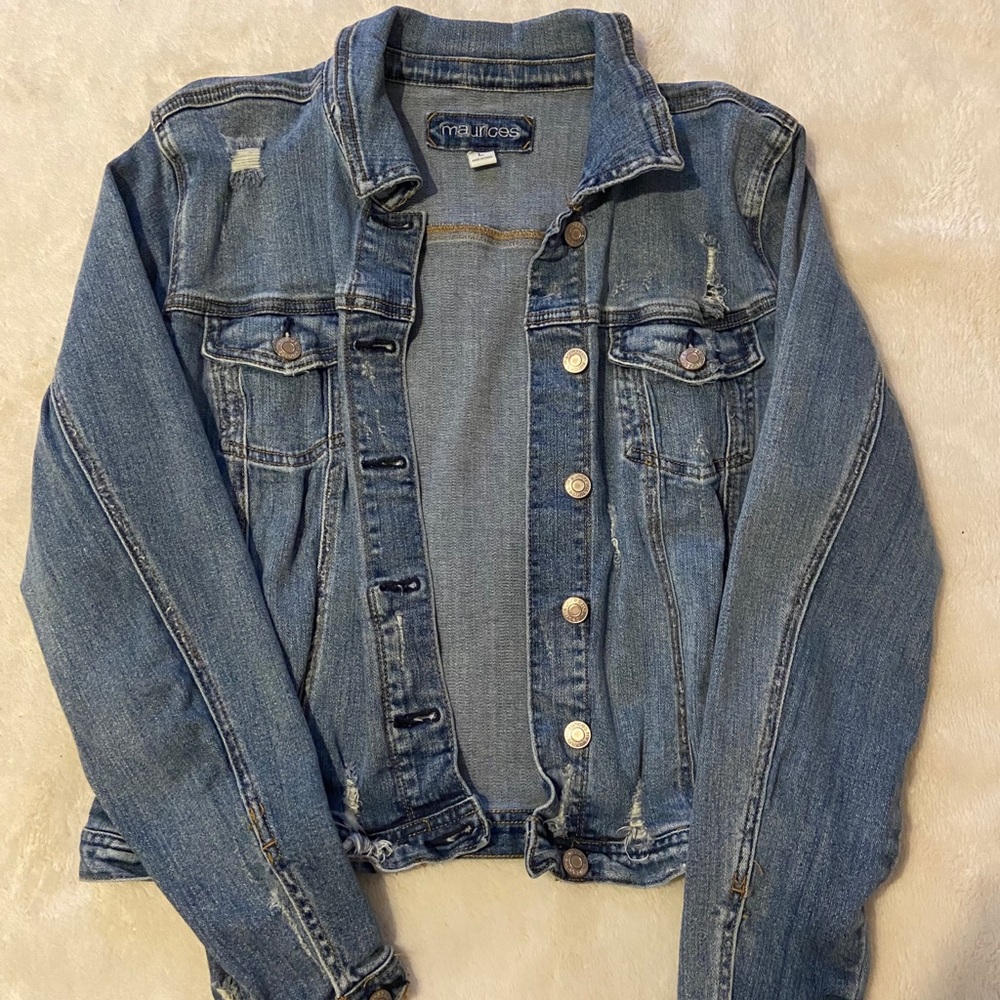 Maurice’s denim jacket